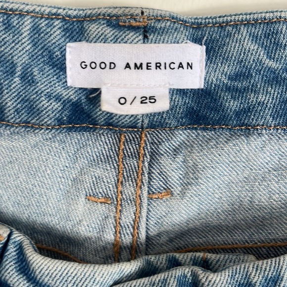 Good American Good Girlfriend High jeans Sz. 0/25 - Picture 3 of 14